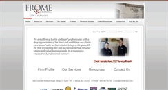 Desktop Screenshot of fromecpa.com